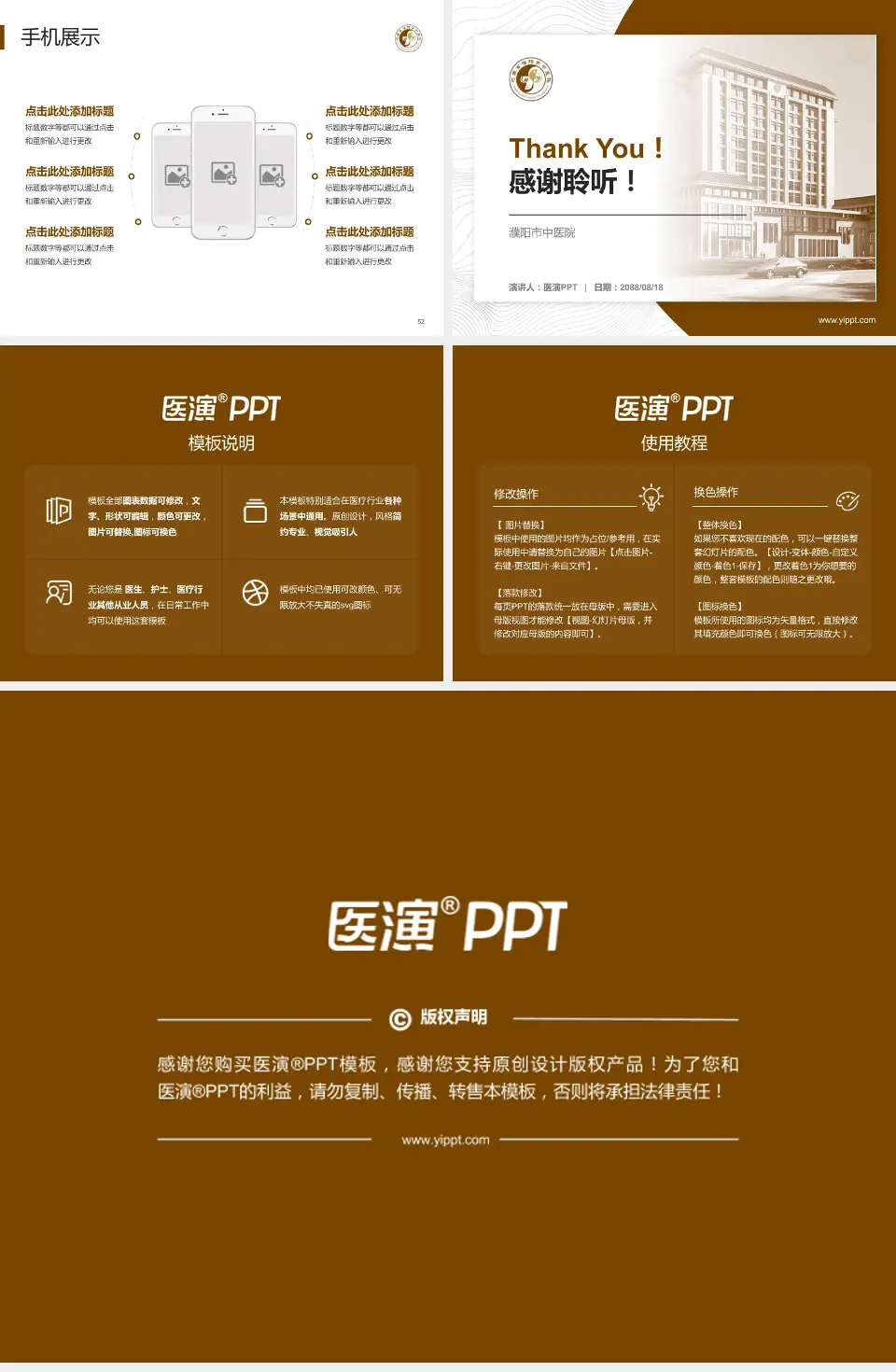 濮阳市中医院医院管理报告PPT模板4:3格式幻灯片预览图7