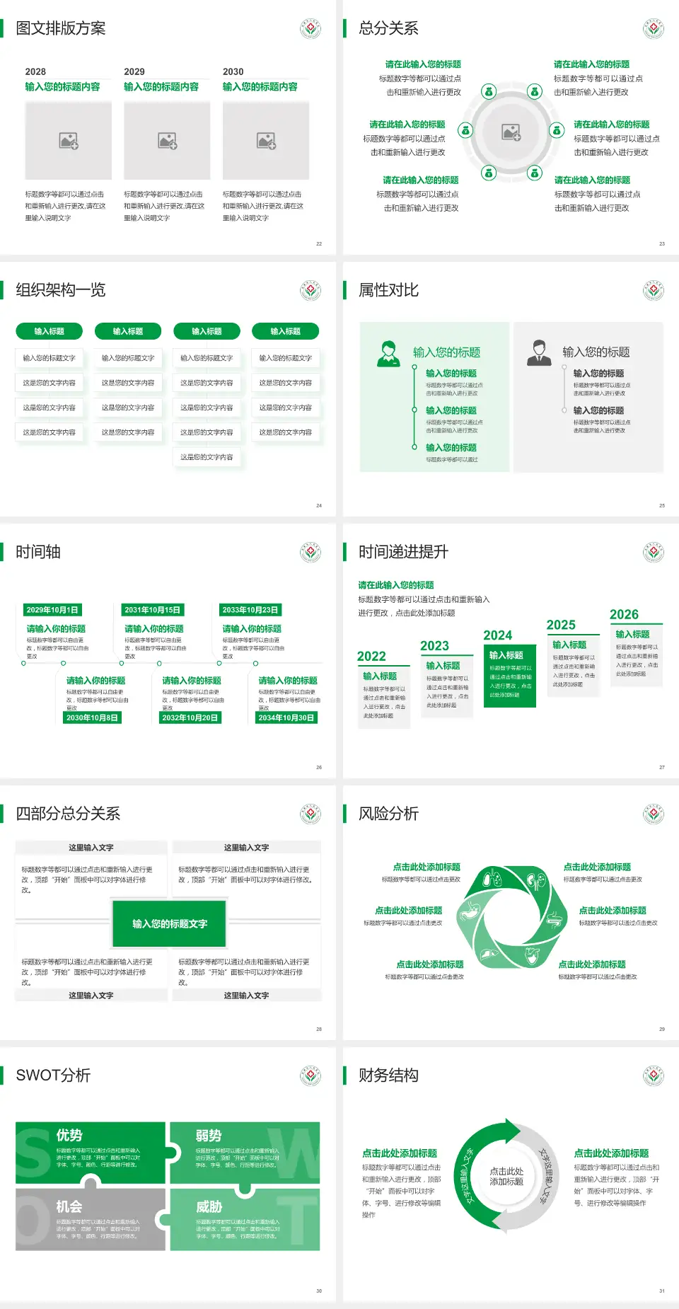 登封市人民医院护理专业职业生涯规划PPT模板4:3格式幻灯片预览图4