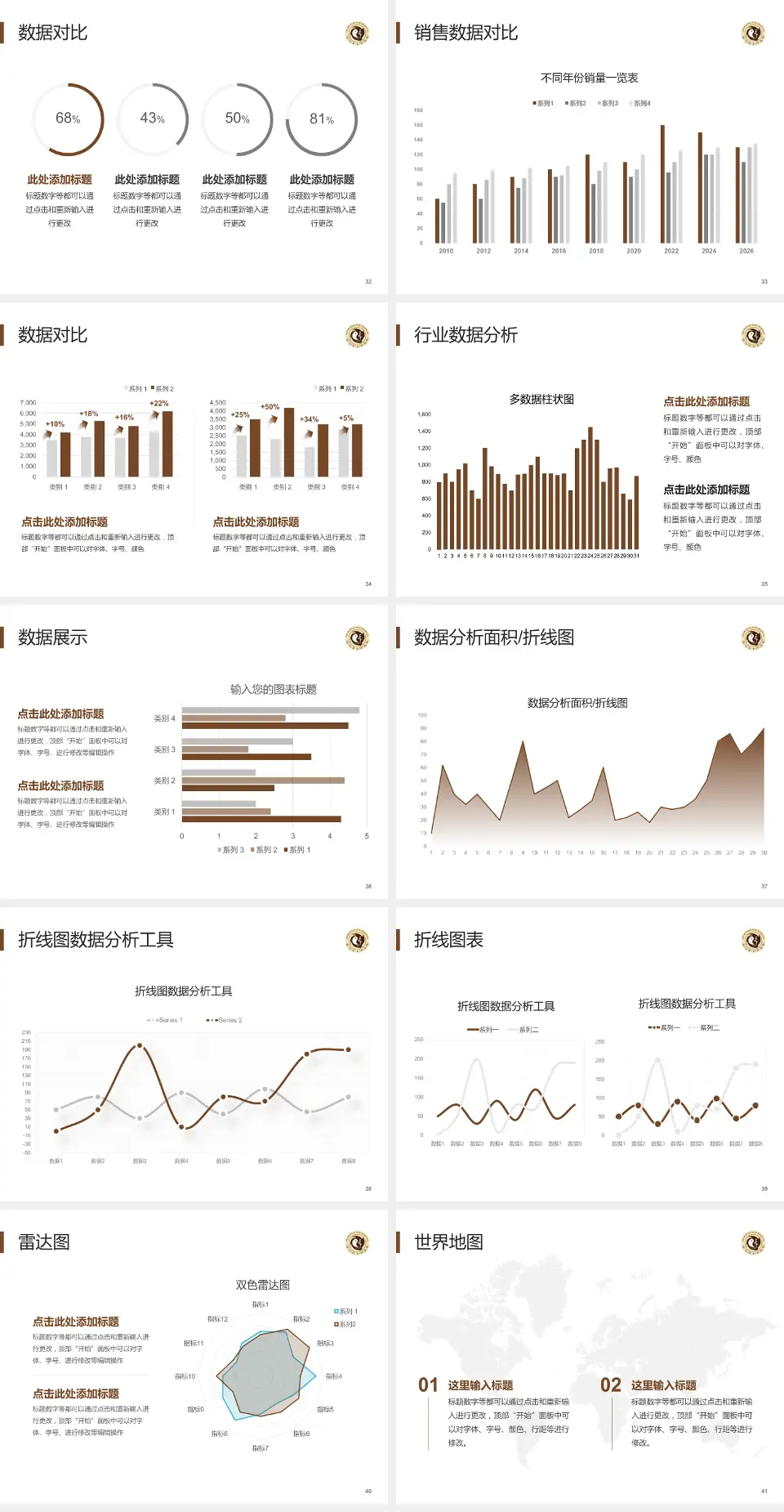 驻马店市中医院会议与研讨会PPT模板4:3格式幻灯片预览图5