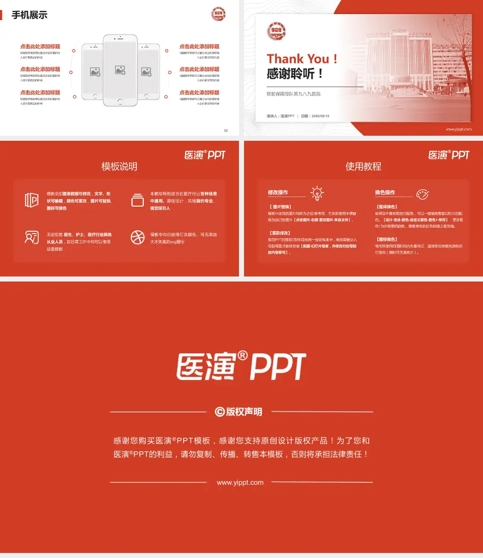 联勤保障部队第九八九医院医院管理报告PPT模板16:9格式幻灯片预览图7