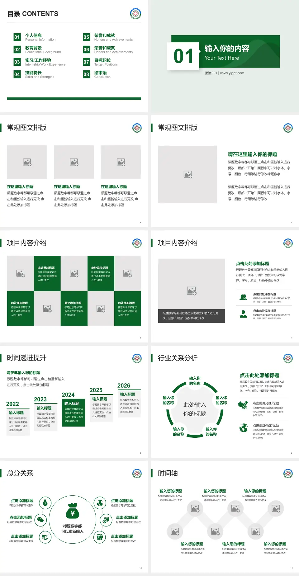 焦作煤业集团中央医院财务与预算报告PPT模板4:3格式幻灯片预览图2