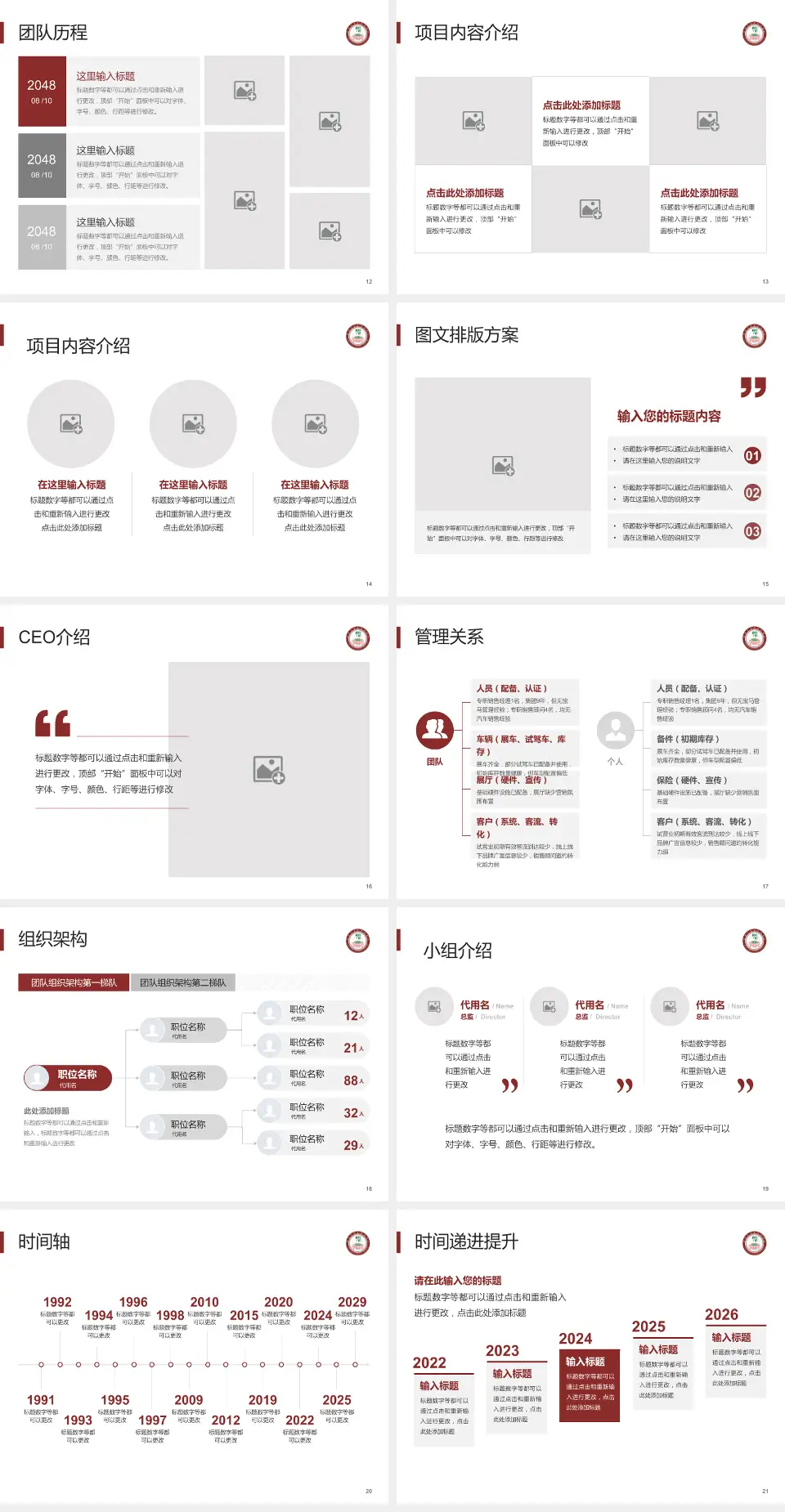 郑州中医骨伤病医院医院管理报告PPT模板4:3格式幻灯片预览图3