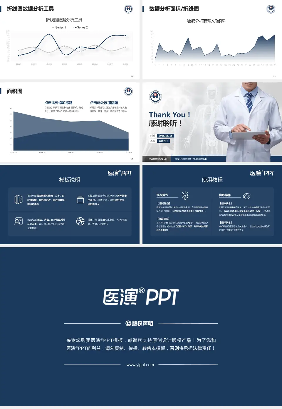 河南科技大学附第一属医院景华院区患者教育与指导PPT模板16:9格式幻灯片预览图7
