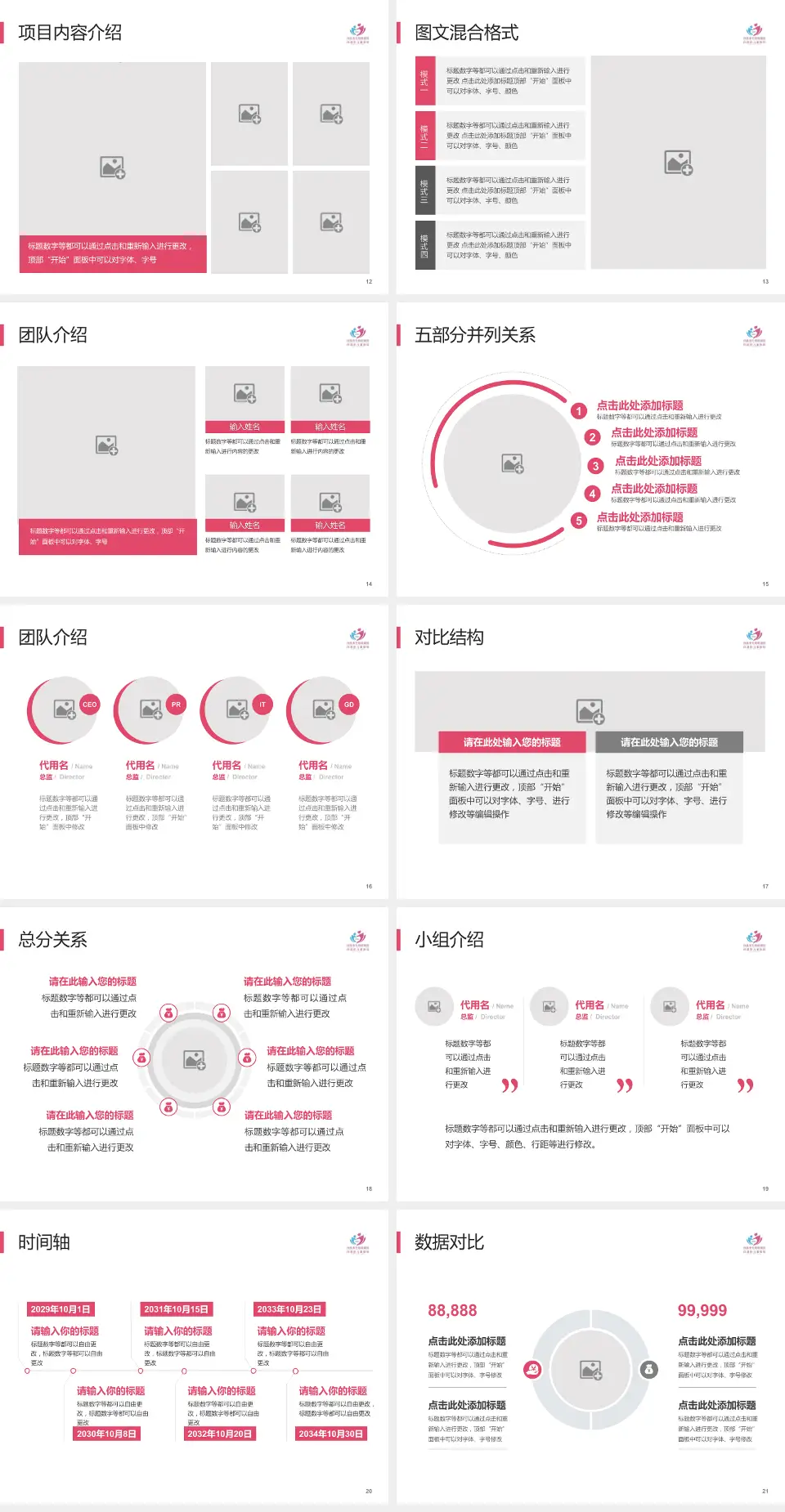 许昌市妇幼保健院医疗知识普及PPT模板4:3格式幻灯片预览图3