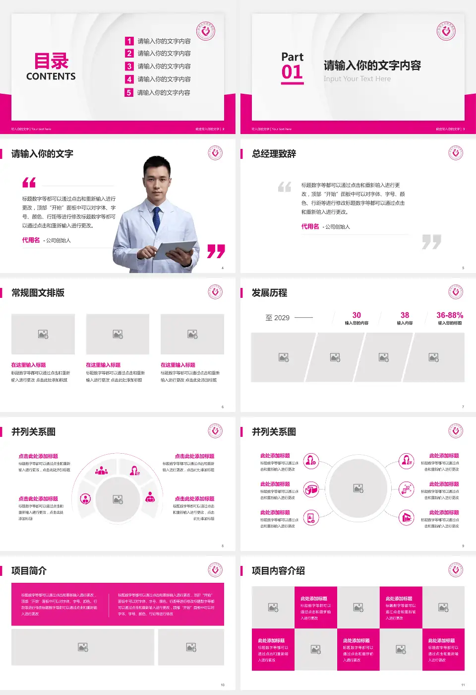 郑州市妇幼保健院（宜居健康城院区）医院管理报告PPT模板16:9格式幻灯片预览图2