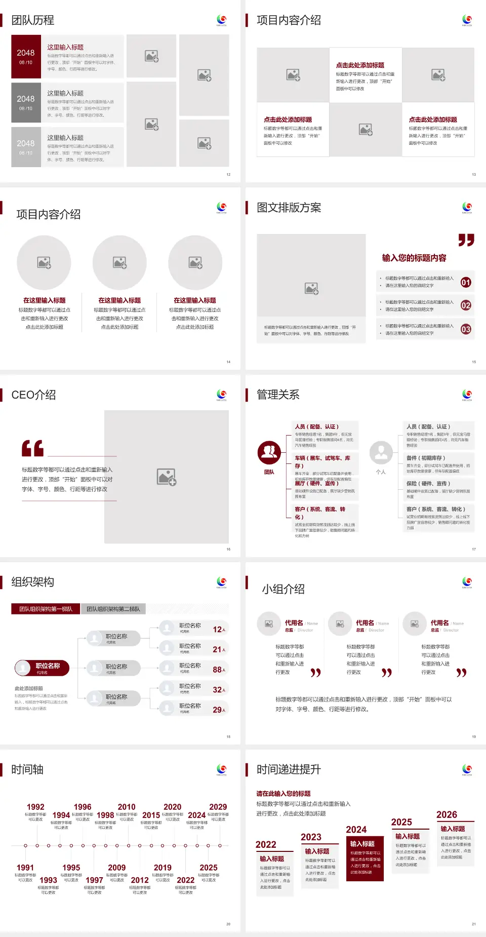 利川市民族中医院医院管理报告PPT模板4:3格式幻灯片预览图3