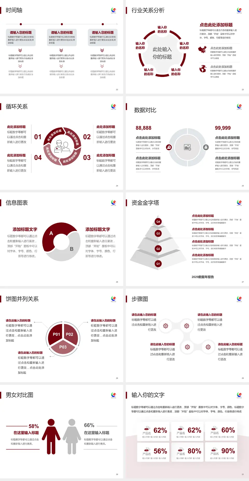 利川市民族中医院医院管理报告PPT模板4:3格式幻灯片预览图4