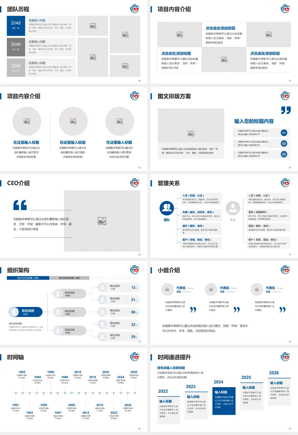 郑州市金水区总医院医院管理报告PPT模板16:9格式幻灯片预览图3