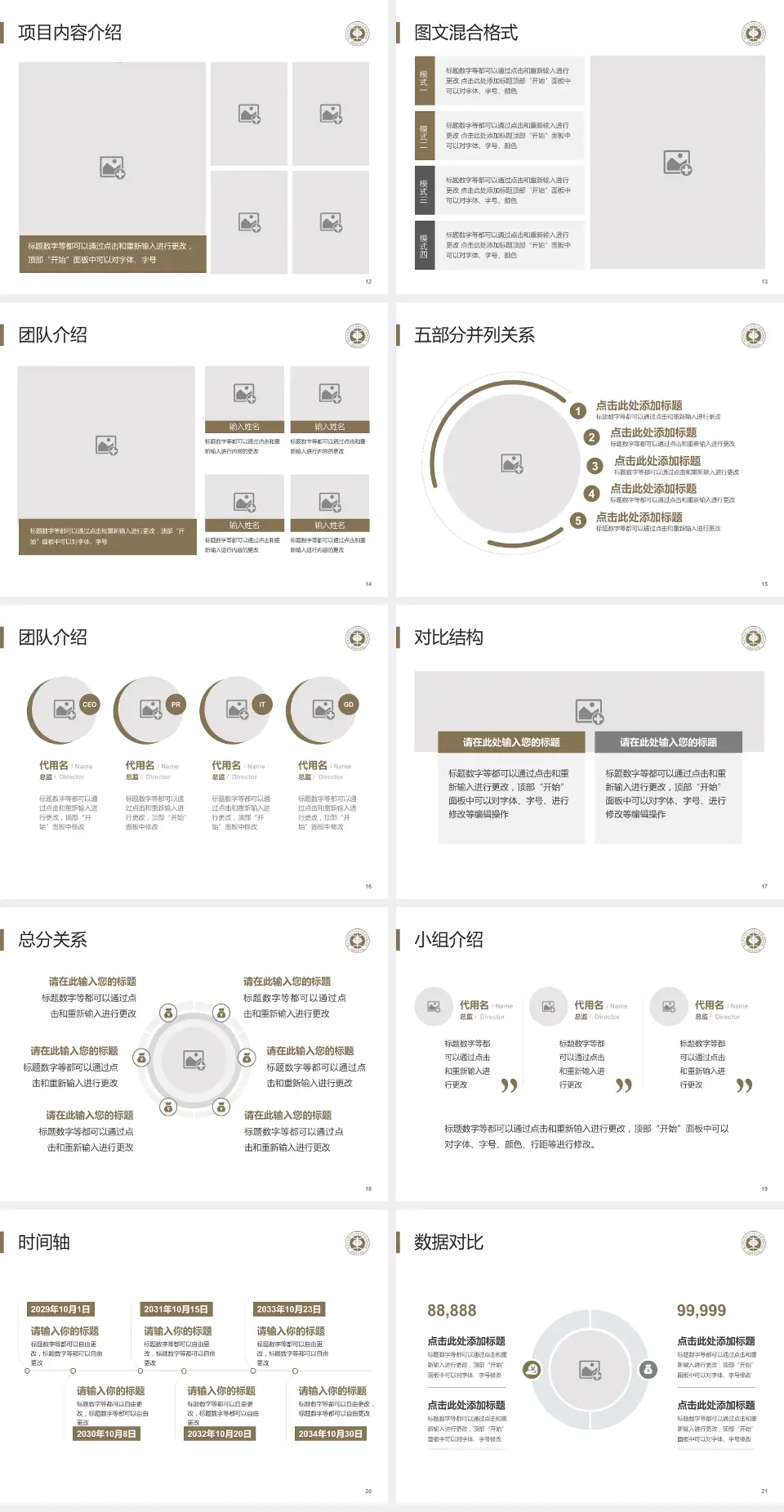 洛阳市中医院涧西院区医疗知识普及PPT模板4:3格式幻灯片预览图3