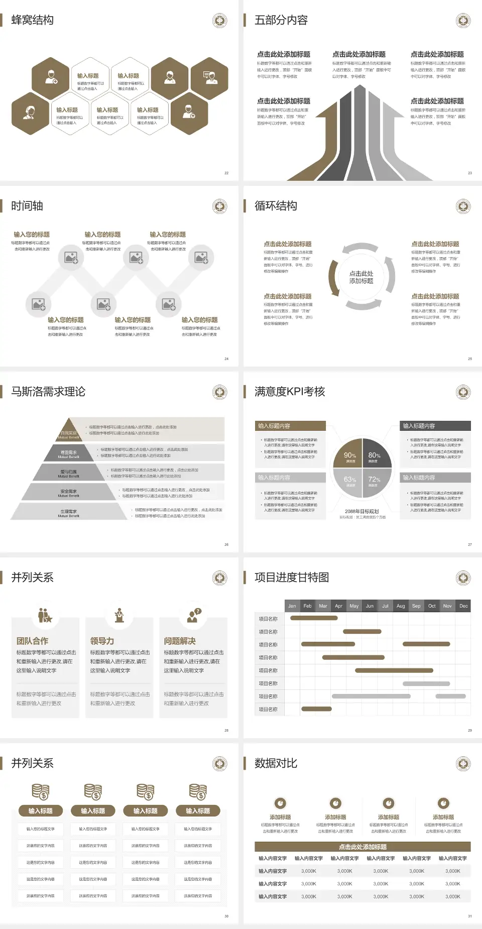 洛阳市中医院涧西院区医疗知识普及PPT模板4:3格式幻灯片预览图4