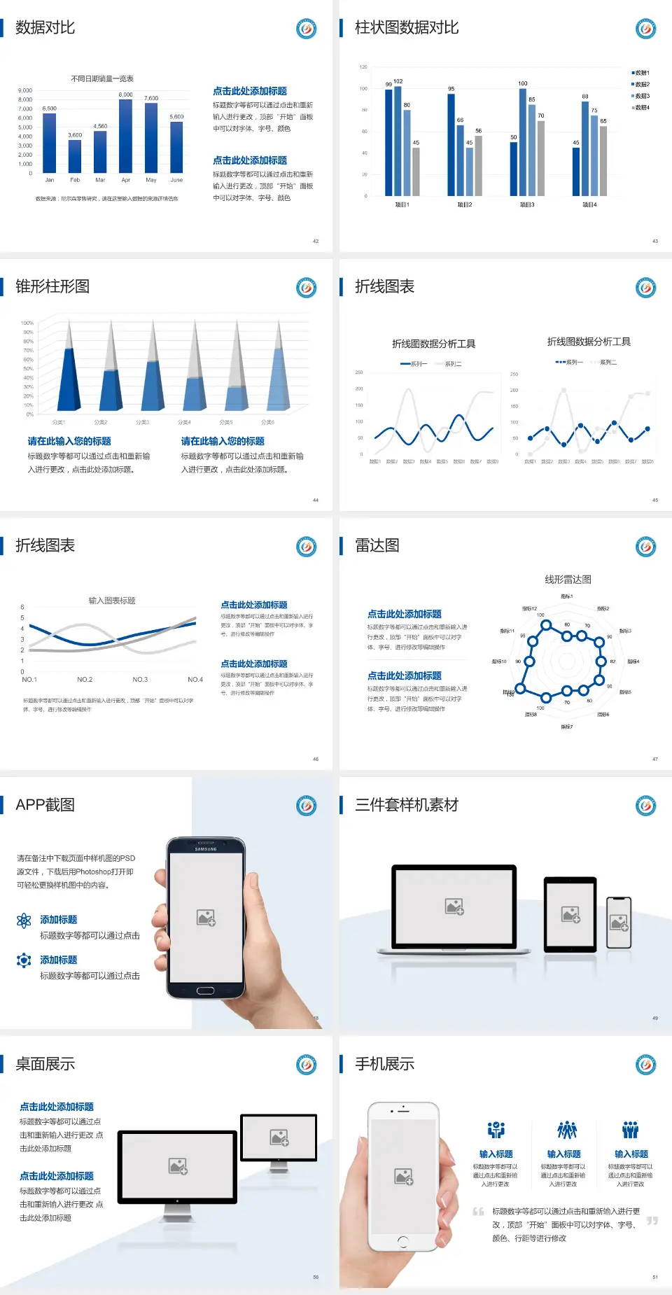 河南省直第三人民医院医院管理报告PPT模板4:3格式幻灯片预览图6