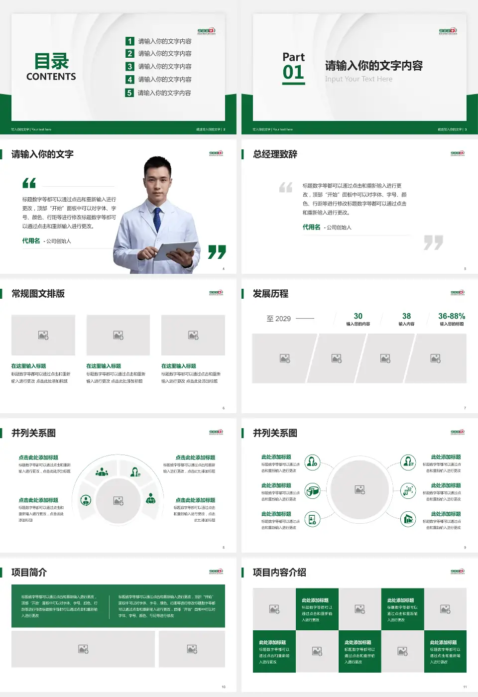 中国人民解放军联勤保障部队第九八八医院医院管理报告PPT模板16:9格式幻灯片预览图2