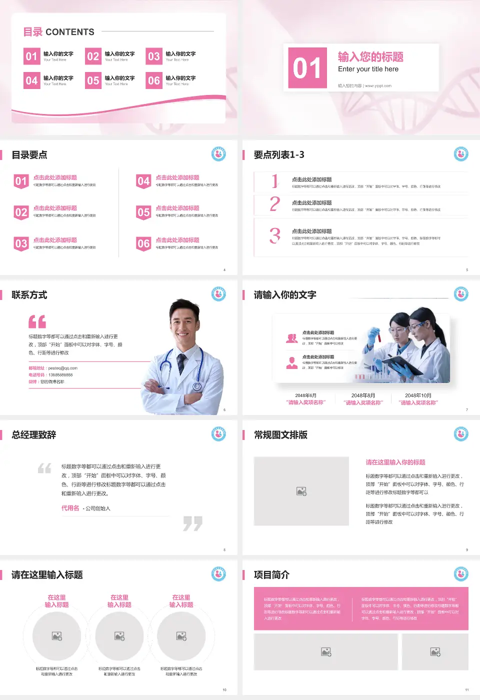 平顶山市妇幼保健院项目申请与汇报PPT模板16:9格式幻灯片预览图2