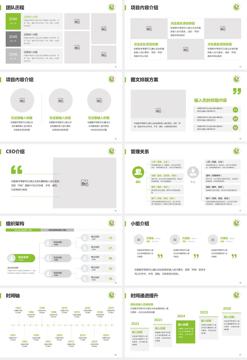 安阳市第六人民医院医院管理报告PPT模板16:9格式幻灯片预览图3