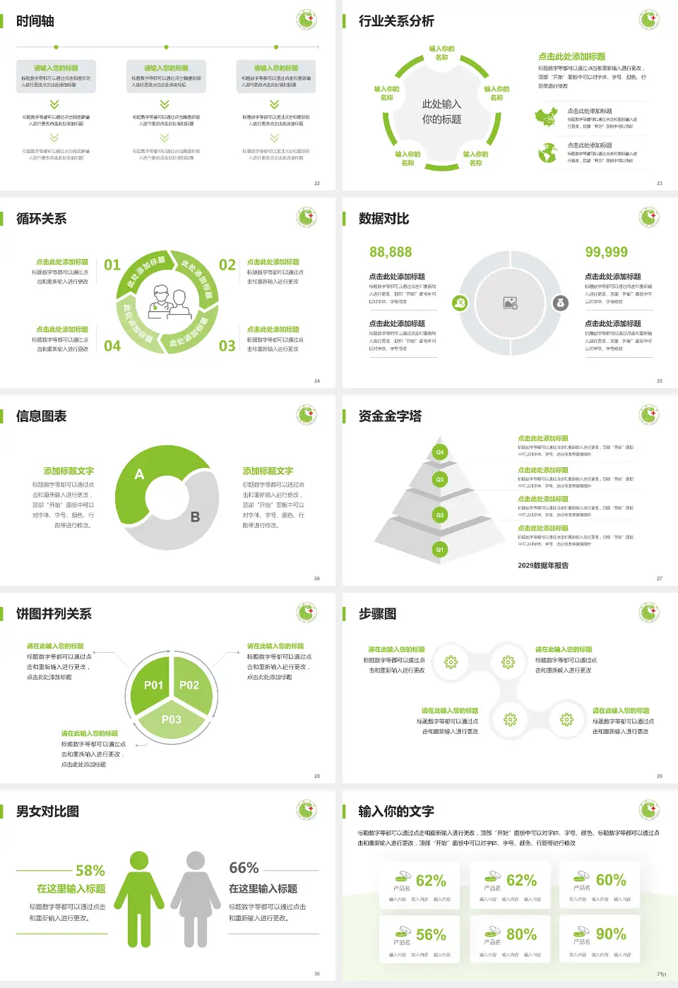安阳市第六人民医院医院管理报告PPT模板16:9格式幻灯片预览图4