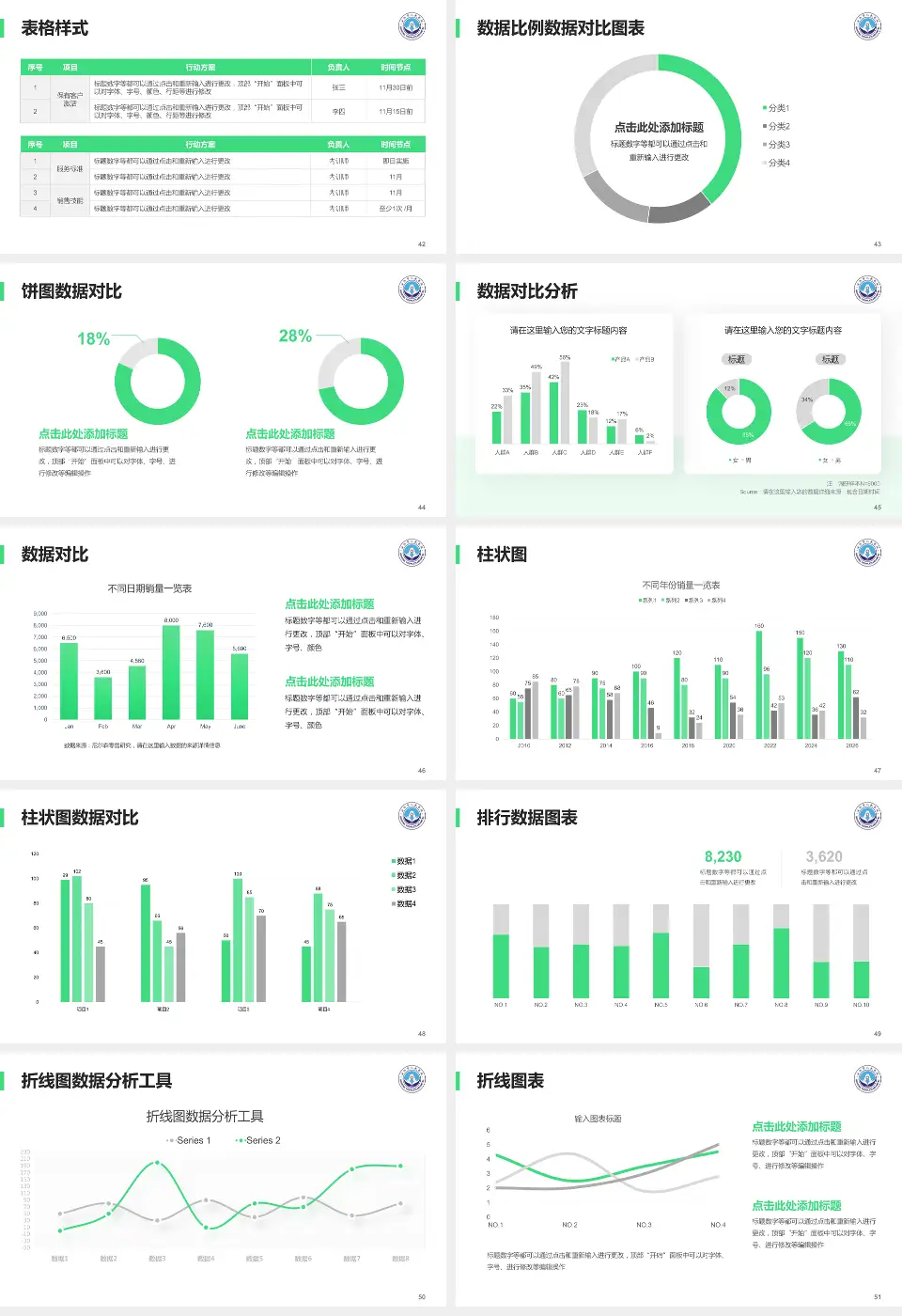 安阳市人民医院医院简介/日常通用PPT模板16:9格式幻灯片预览图6