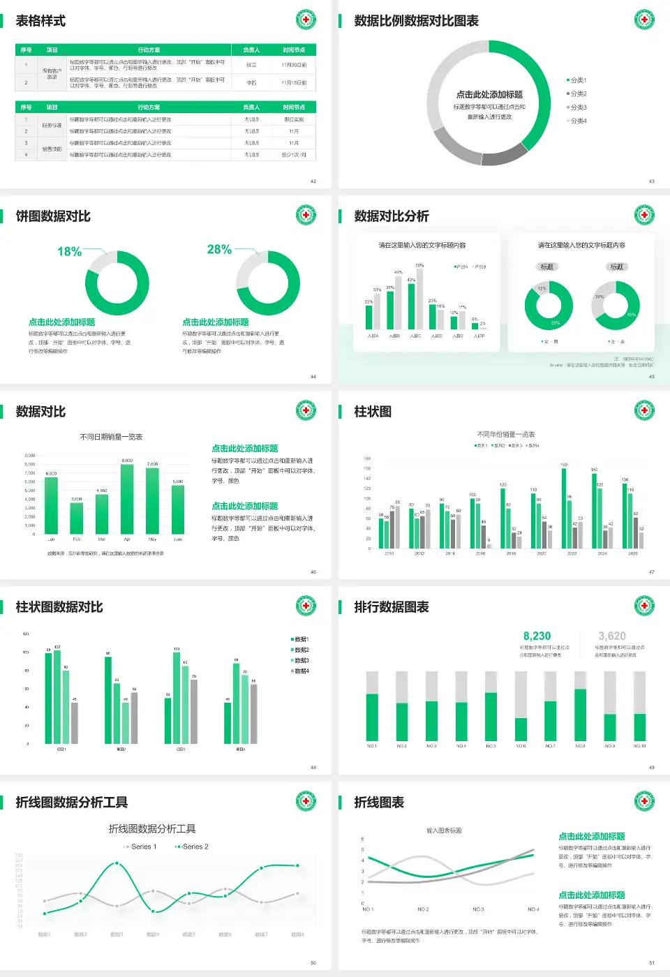 新乡市中心医院本部医院简介/日常通用PPT模板16:9格式幻灯片预览图6