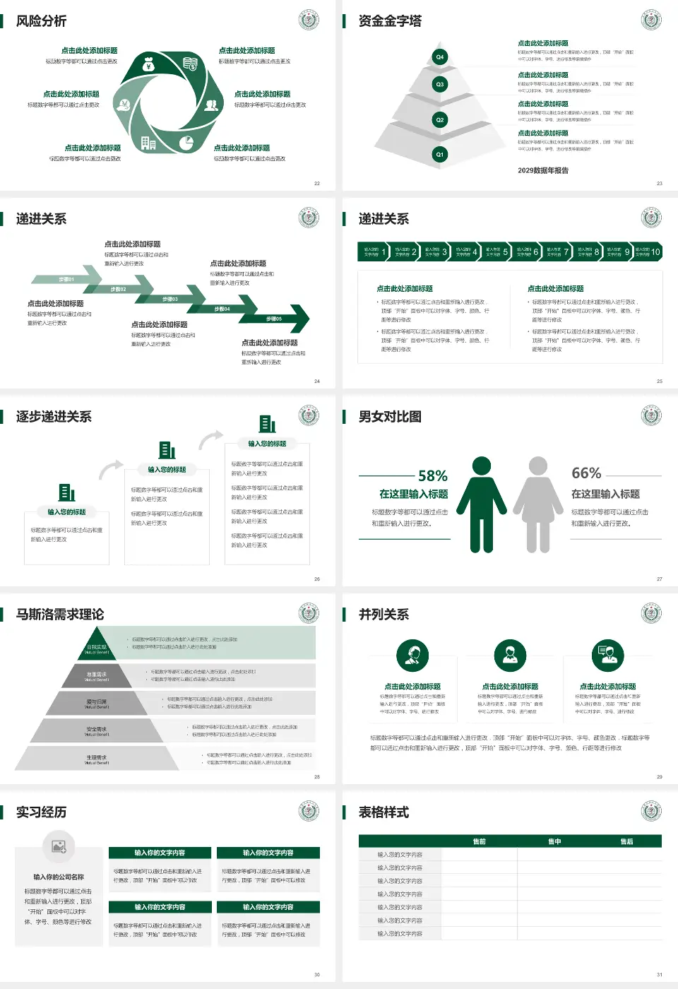 武警河南总队医院项目申请与汇报PPT模板16:9格式幻灯片预览图4