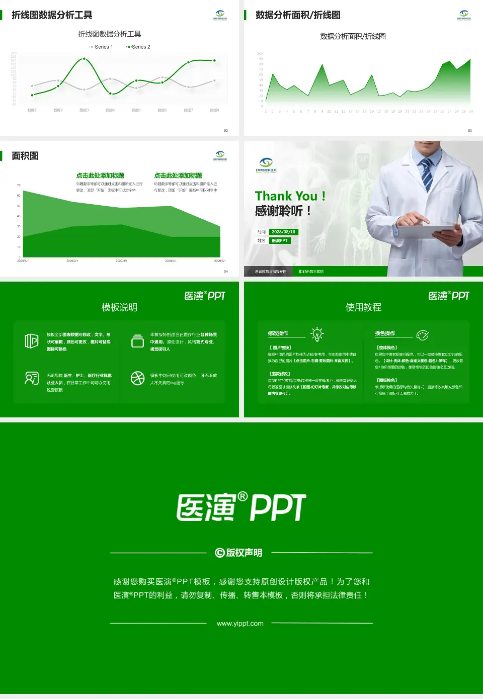 邯郸市第三医院患者教育与指导PPT模板16:9格式幻灯片预览图7