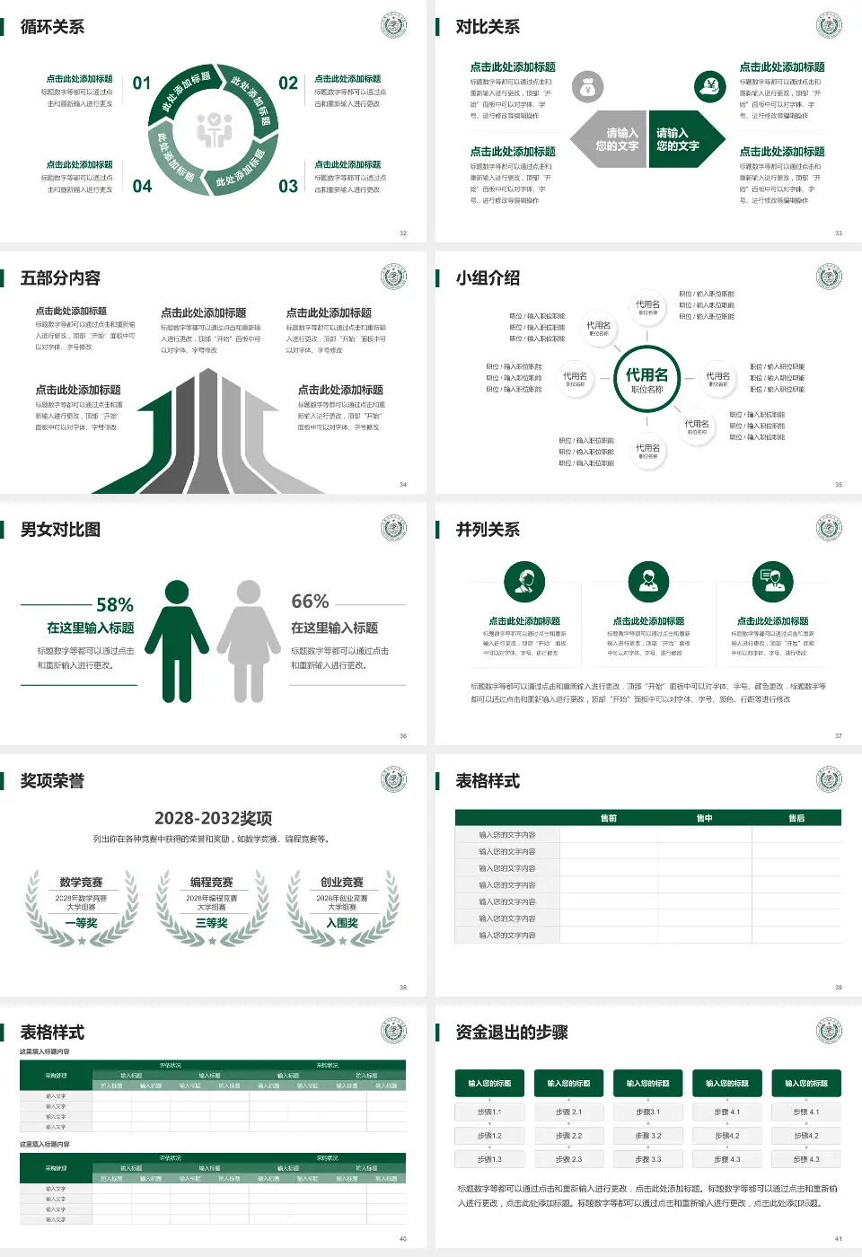 武警河南总队医院医院简介/日常通用PPT模板16:9格式幻灯片预览图5
