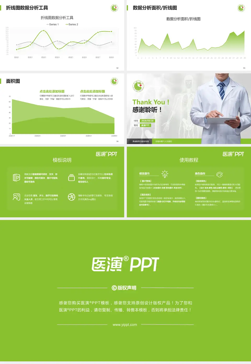 安阳市第六人民医院患者教育与指导PPT模板16:9格式幻灯片预览图7