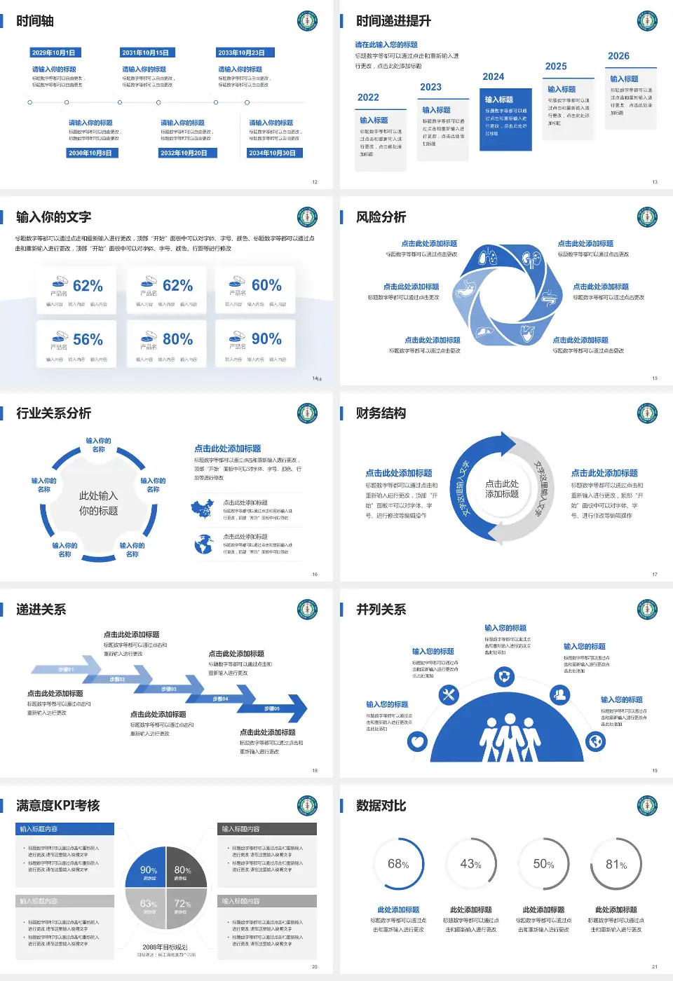 南阳市第一人民医院病例分享与讨论PPT模板16:9格式幻灯片预览图3