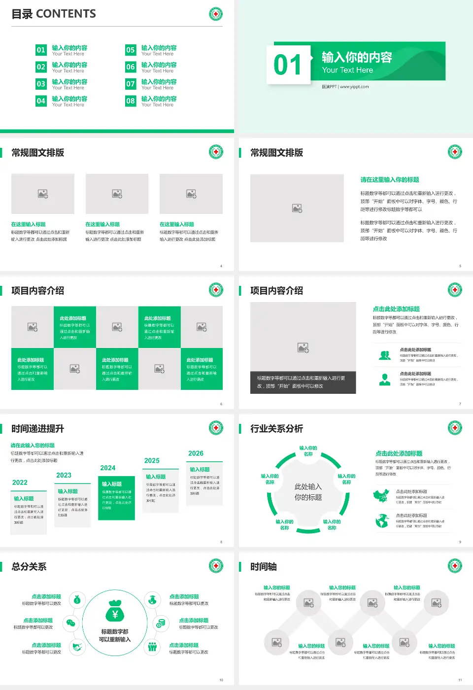 新乡市中心医院本部财务与预算报告PPT模板16:9格式幻灯片预览图2