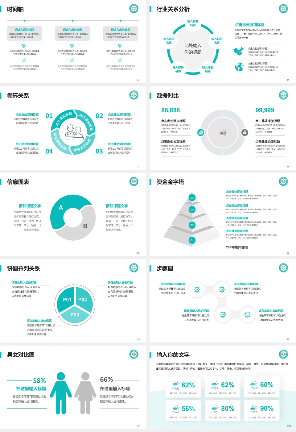 三门峡市中心医院医院管理报告PPT模板16:9格式幻灯片预览图4