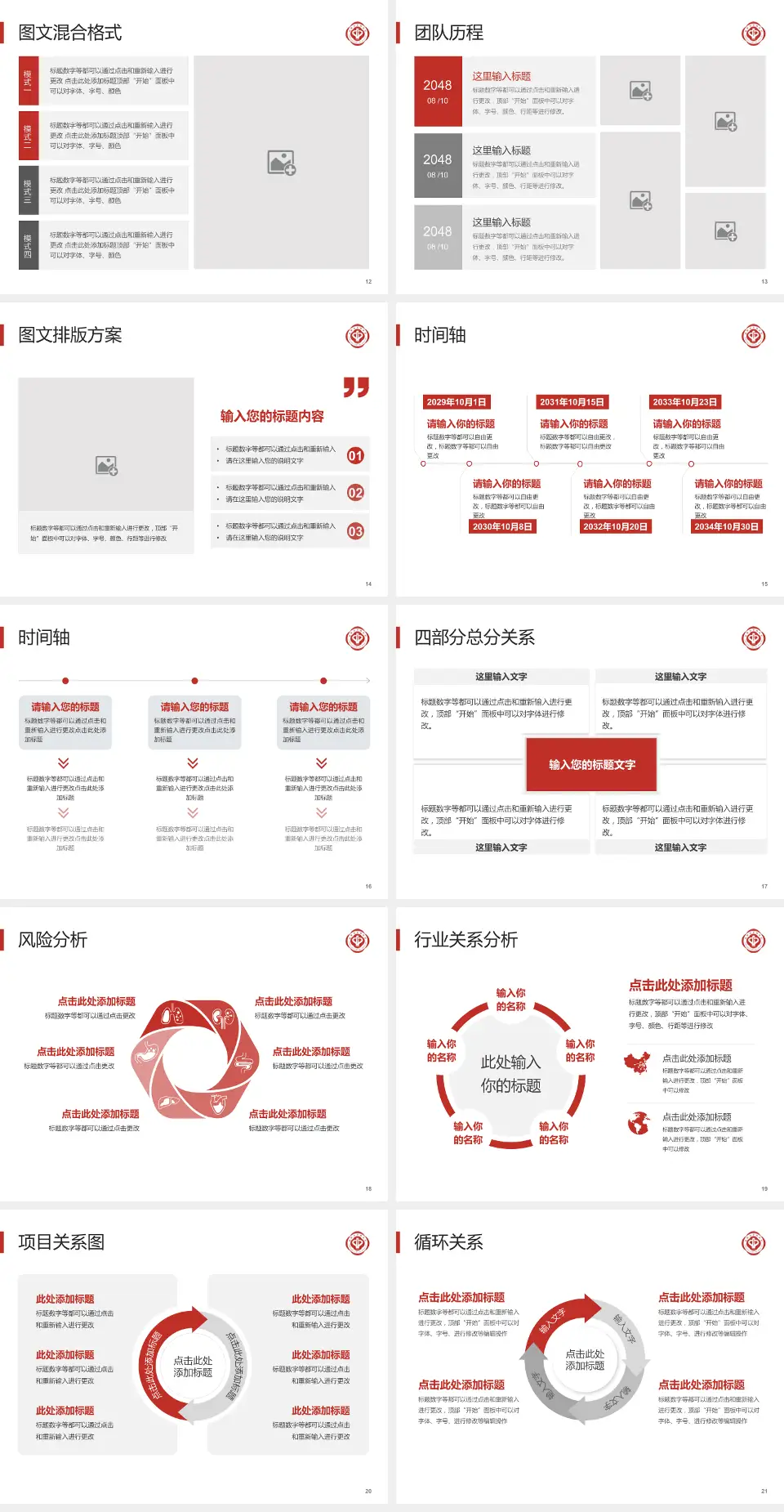 南阳市中心医院项目申请与汇报PPT模板4:3格式幻灯片预览图3