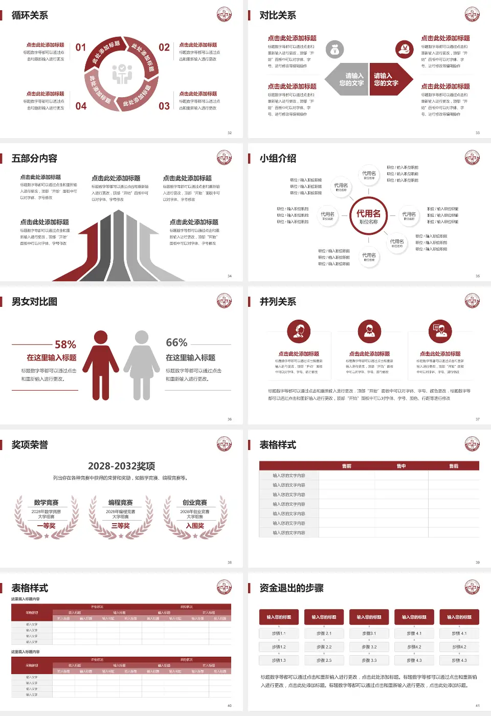 新乡医学院第一附属医院医院简介/日常通用PPT模板16:9格式幻灯片预览图5