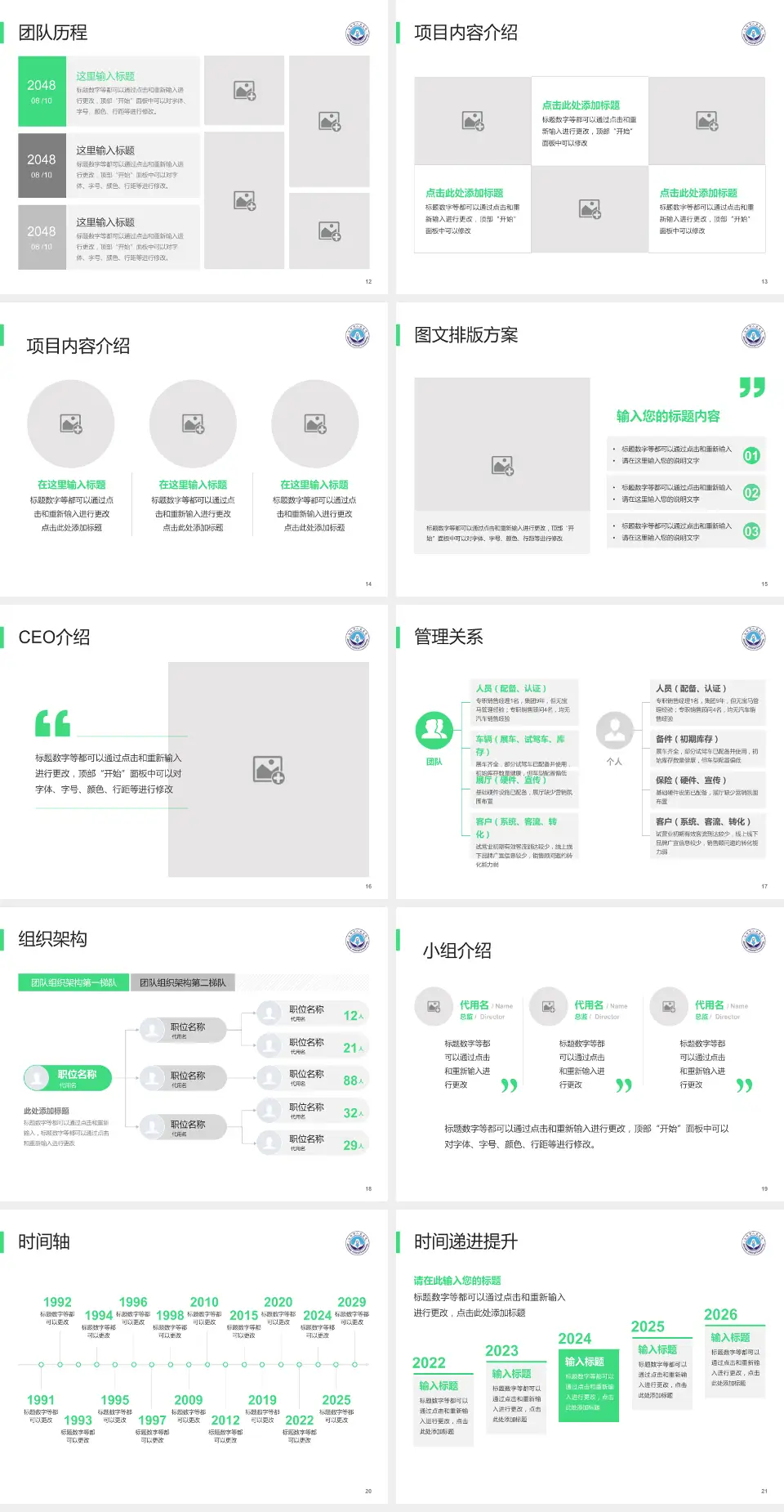 安阳市人民医院医院管理报告PPT模板4:3格式幻灯片预览图3