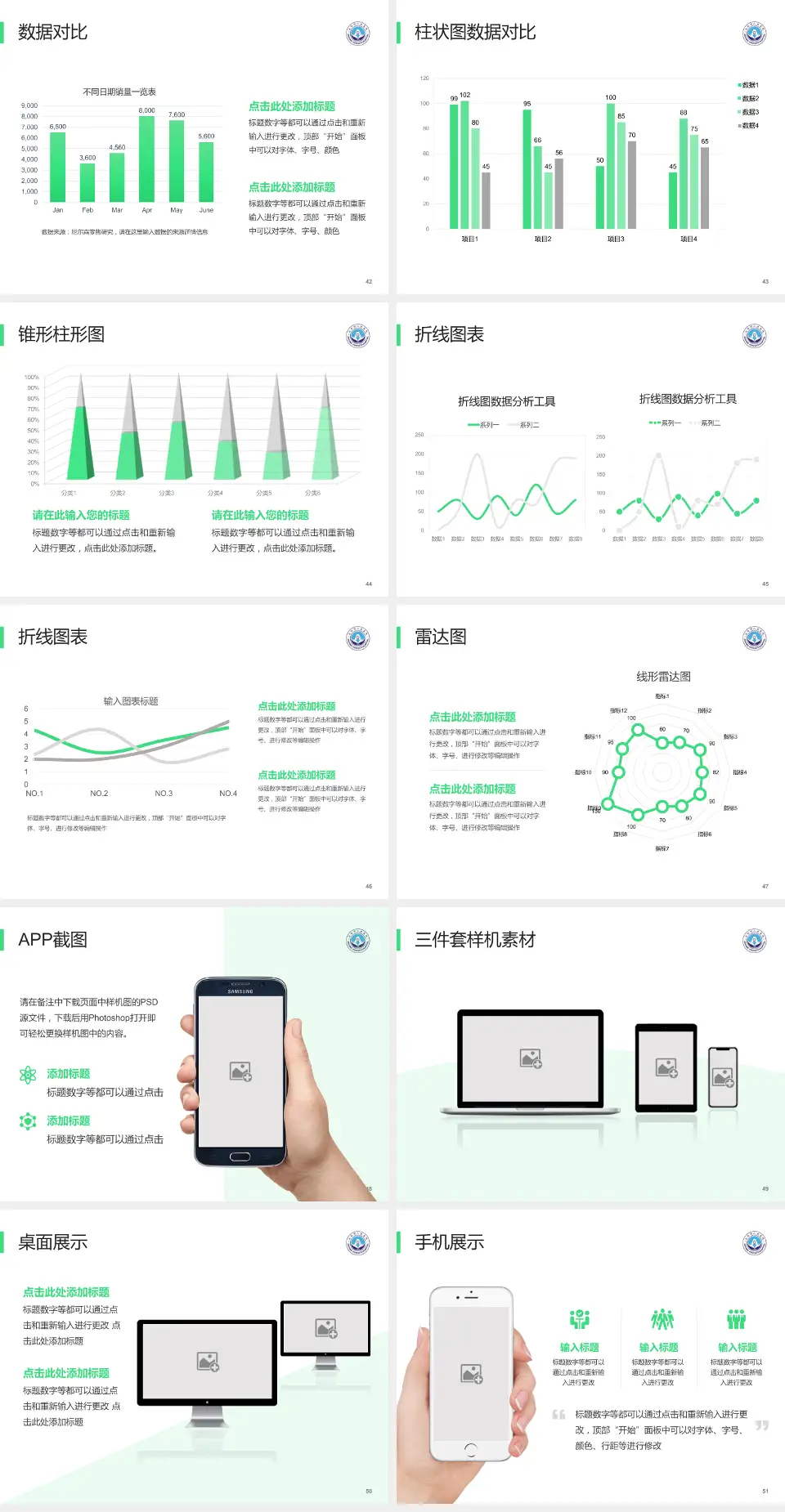 安阳市人民医院医院管理报告PPT模板4:3格式幻灯片预览图6