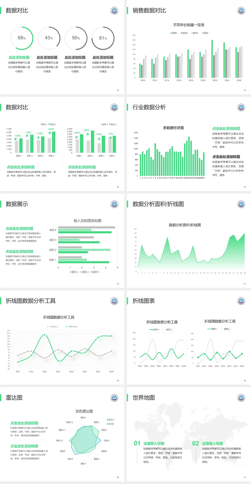 安阳市人民医院会议与研讨会PPT模板4:3格式幻灯片预览图5
