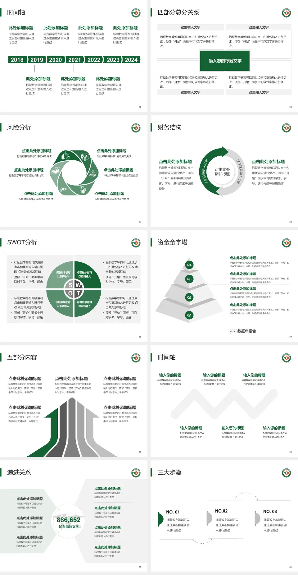 新乡医学院第三附属医院患者教育与指导PPT模板4:3格式幻灯片预览图4