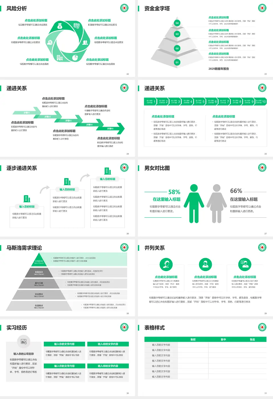 新乡市中心医院东院区项目申请与汇报PPT模板16:9格式幻灯片预览图4