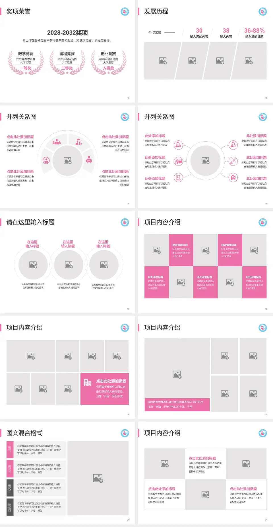平顶山市妇幼保健院护理专业职业生涯规划PPT模板4:3格式幻灯片预览图3