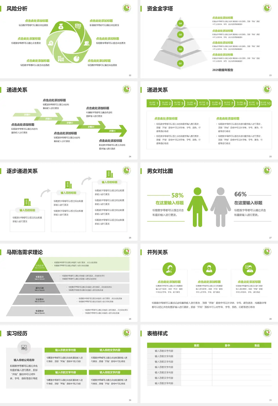 安阳市第六人民医院项目申请与汇报PPT模板16:9格式幻灯片预览图4