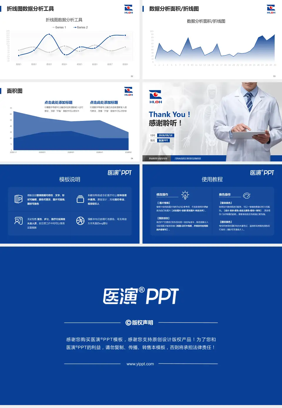 河南省洛阳正骨医院康复院区患者教育与指导PPT模板16:9格式幻灯片预览图7