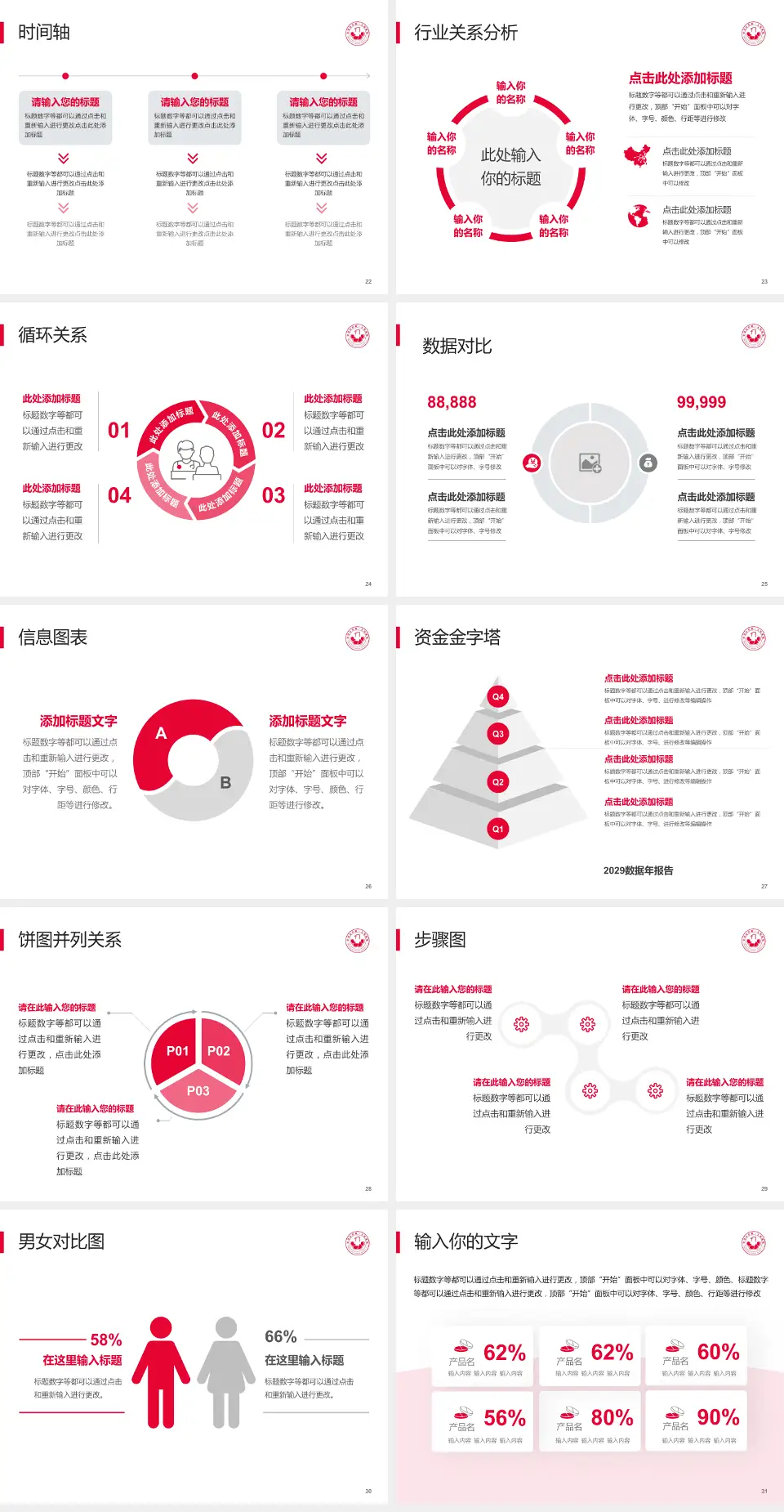 平顶山市第一人民医院未来路院区医院管理报告PPT模板4:3格式幻灯片预览图4