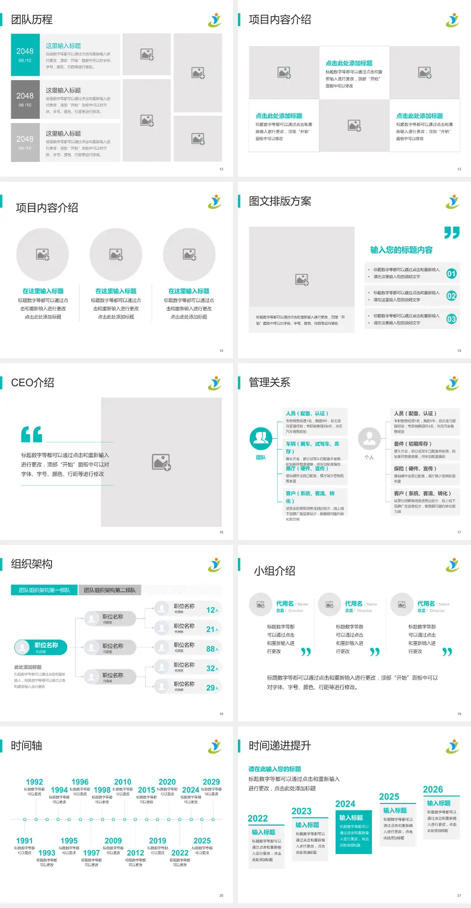 河南省儿童医院医院管理报告PPT模板4:3格式幻灯片预览图3