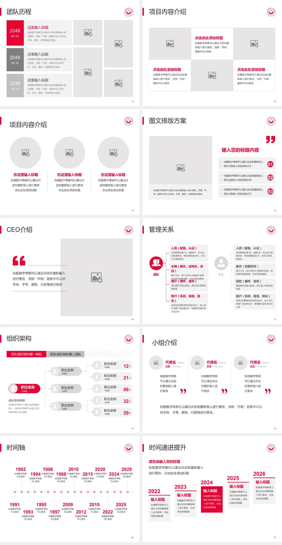 平顶山市第一人民医院优越路院区医院管理报告PPT模板4:3格式幻灯片预览图3