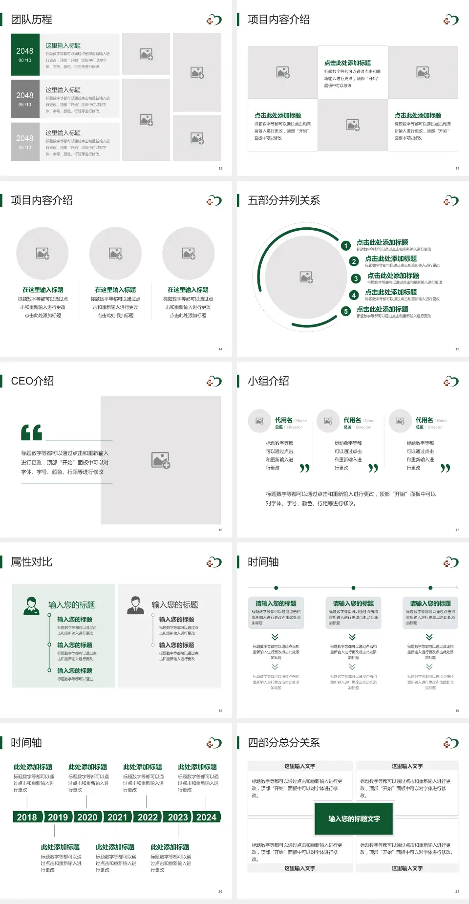 河南中医药大学第三附属医院科研成果展示PPT模板4:3格式幻灯片预览图3