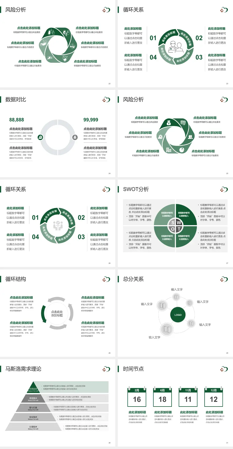 河南中医药大学第三附属医院科研成果展示PPT模板4:3格式幻灯片预览图4