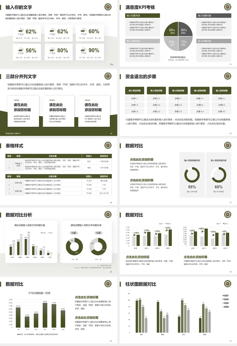 开封一五五医院科研成果展示PPT模板16:9格式幻灯片预览图5