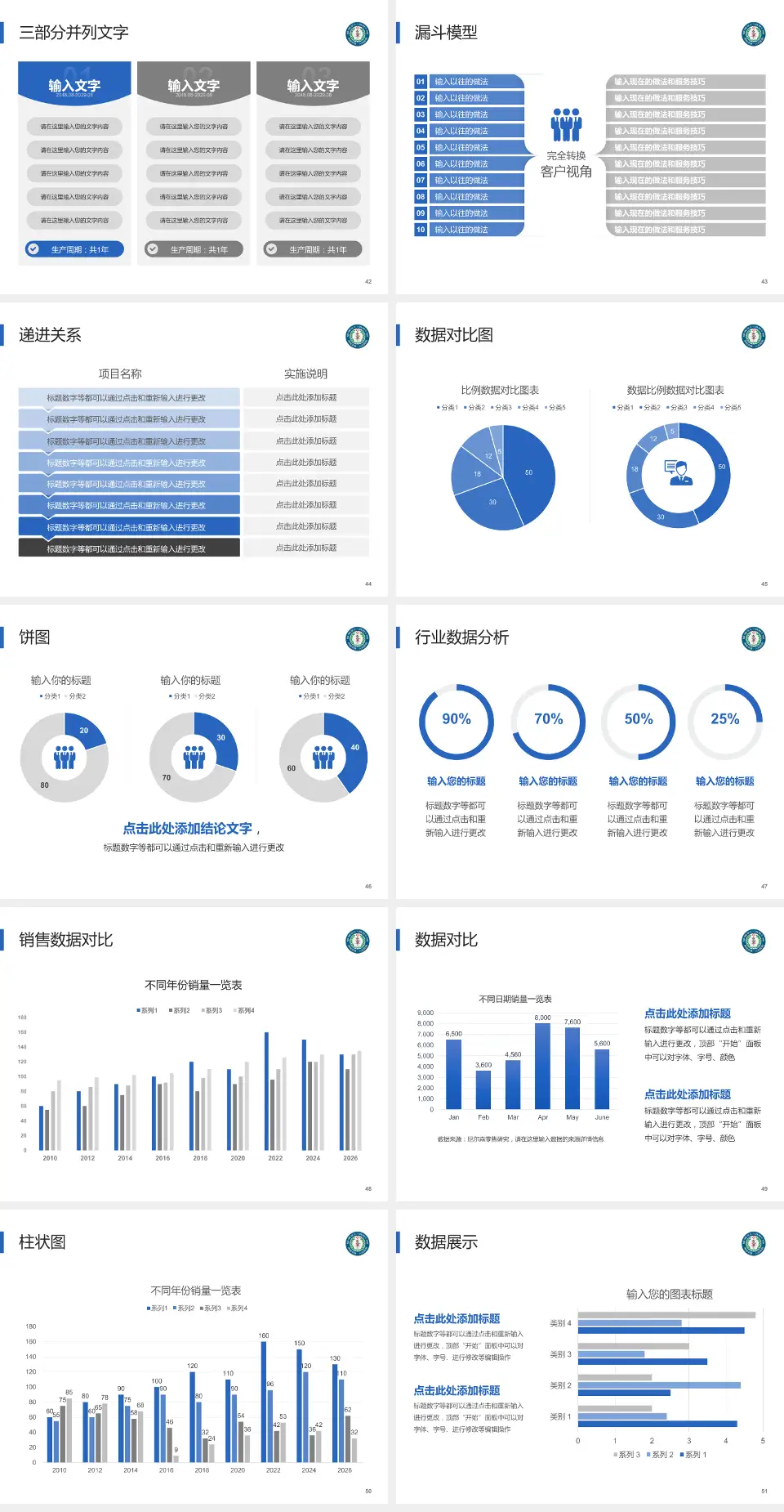 南阳市第一人民医院患者教育与指导PPT模板4:3格式幻灯片预览图6