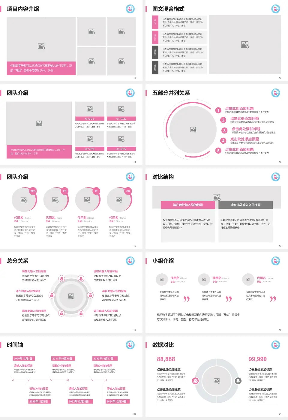 平顶山市妇幼保健院医疗知识普及PPT模板16:9格式幻灯片预览图3