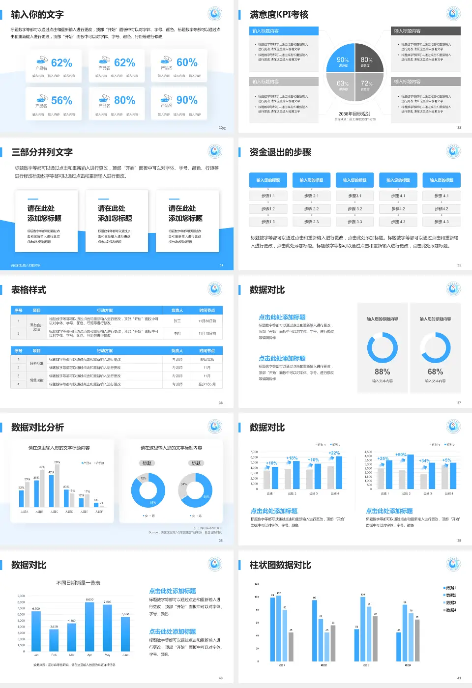 安阳地区医院科研成果展示PPT模板16:9格式幻灯片预览图5