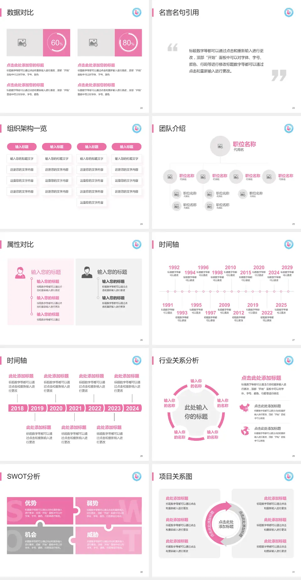 平顶山市妇幼保健院医院简介/日常通用PPT模板4:3格式幻灯片预览图4