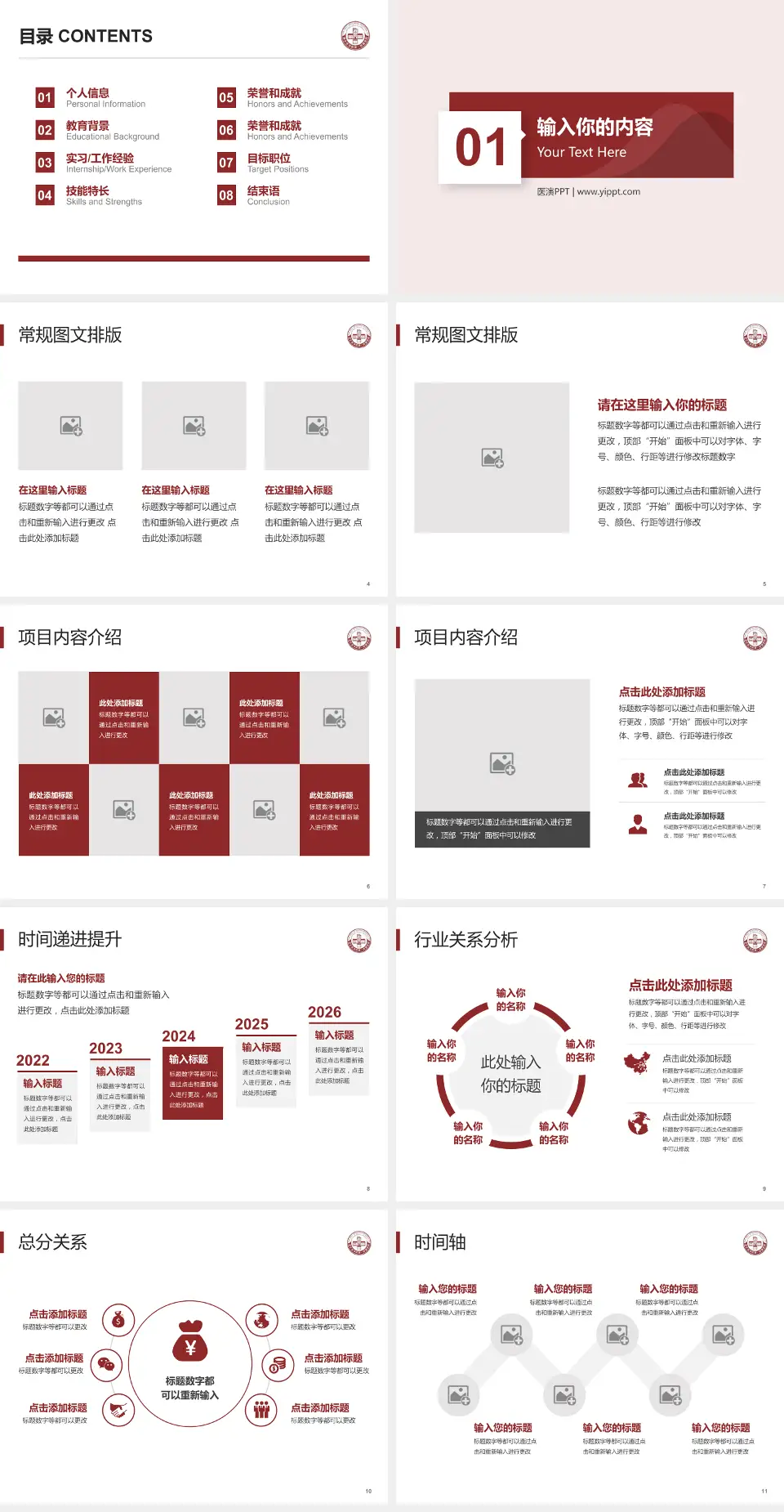 新乡医学院第一附属医院财务与预算报告PPT模板4:3格式幻灯片预览图2