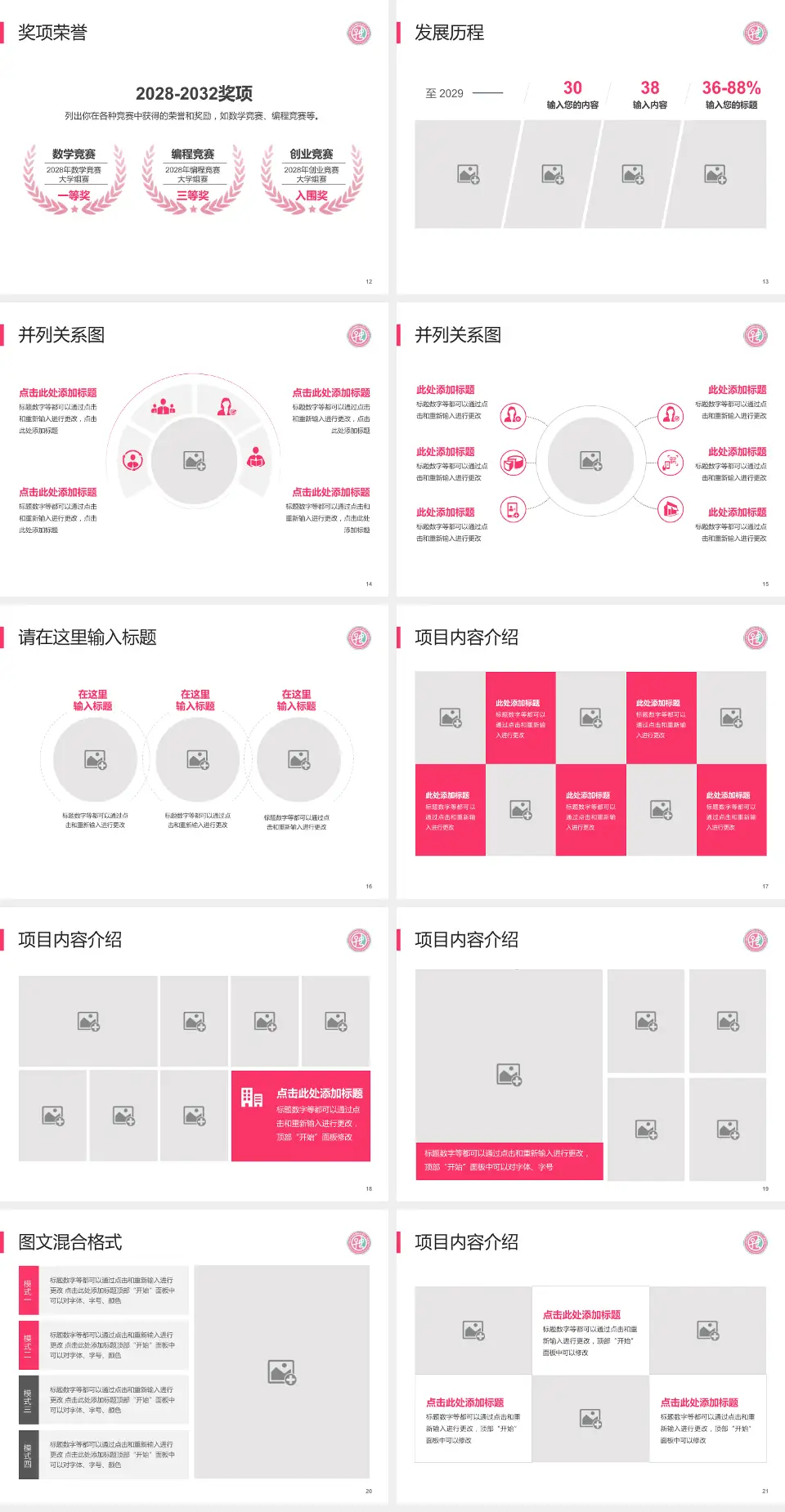 安阳市妇幼保健院护理专业职业生涯规划PPT模板4:3格式幻灯片预览图3